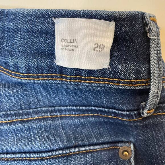 Hudson Collin Flap Skinny Distressed Jeans Sz 29 - Picture 8 of 9